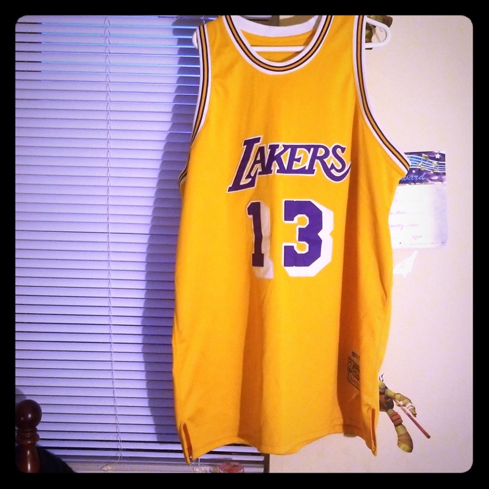 LA Lakers Chamberlain Authentic Jersey